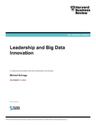 Leadership and Big Data Innovation